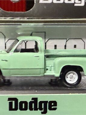 1978 Dodge Adventurer 150 Mint Green Pickup - Die-Cast M2 Machines Chase
